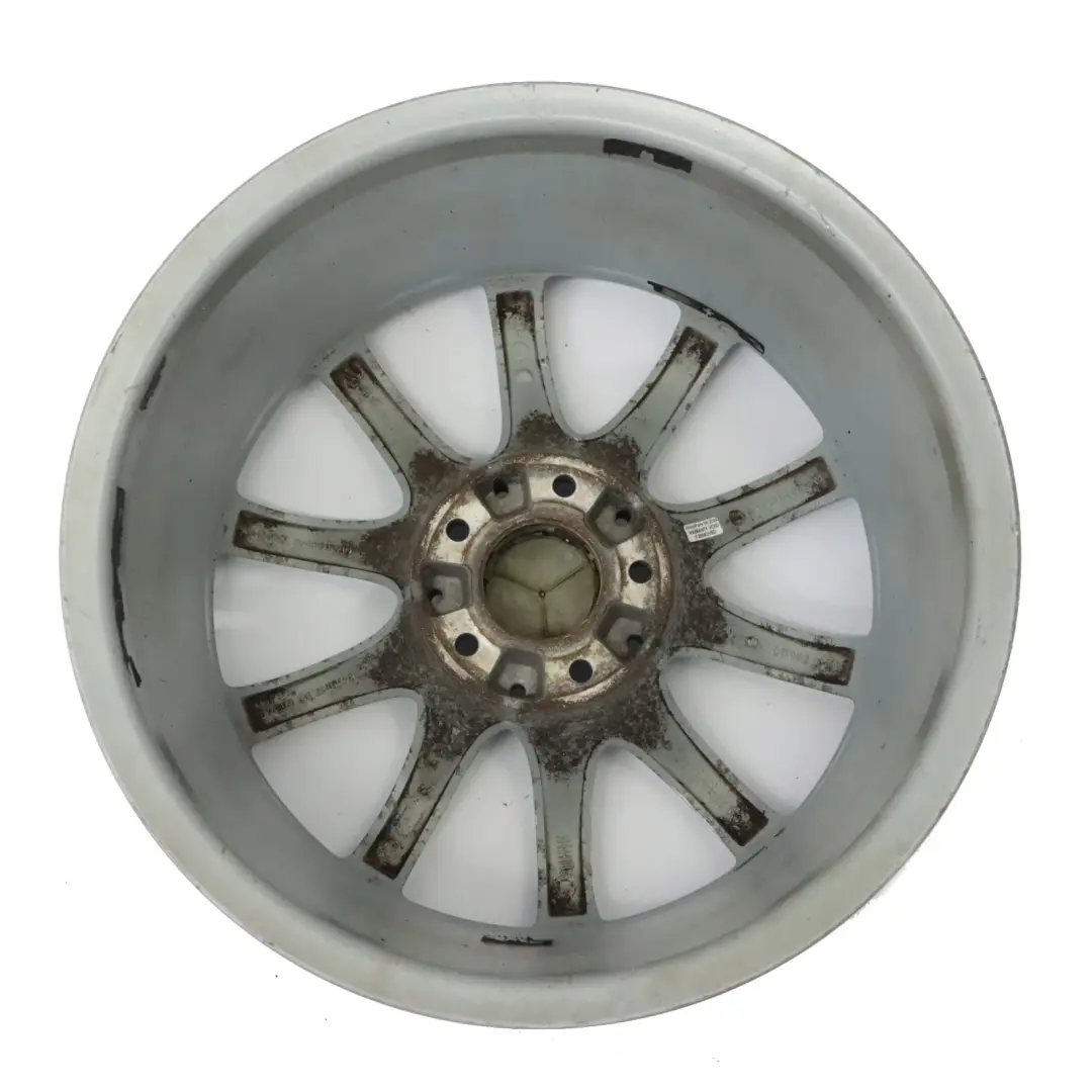 Mercedes R171 Rear Silver Alloy Wheel Rim 17" 8,5J ET:30 10-Spoke - SKU A1714012302-2 - Part number A1714012302