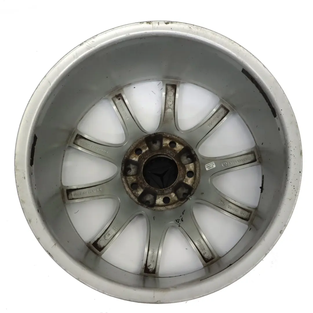 Mercedes R171 Rear Grey Alloy Wheel Rim 17" 8,5J ET:30 10-Spoke - SKU A1714012302 - Part number A1714012302