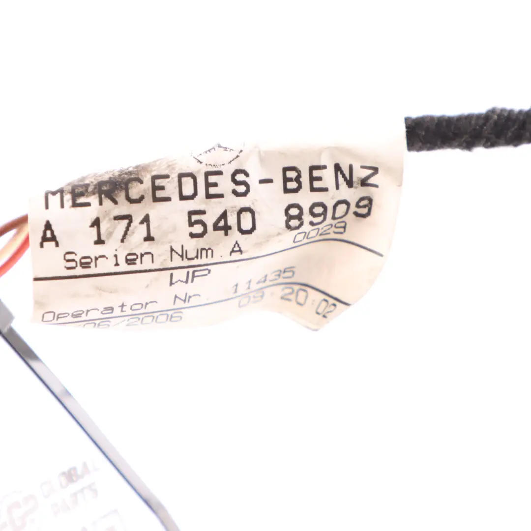 Rain Light Sensor Wiring Harness Cable to Mercedes R171 with Part number A1715408909 Mercedes R171 Rain Light Sensor Wiring Harness Cable - SKU A1715408909 - Part number A1715408909