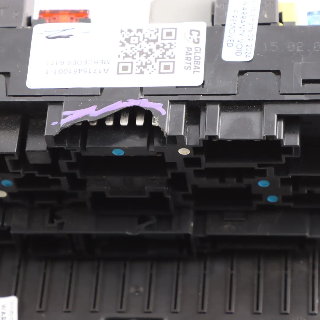 Mercedes SLK R171 Fuse Box SAM Relay Control Unit Module - SKU A1715451001-1 - Part number A1715451001