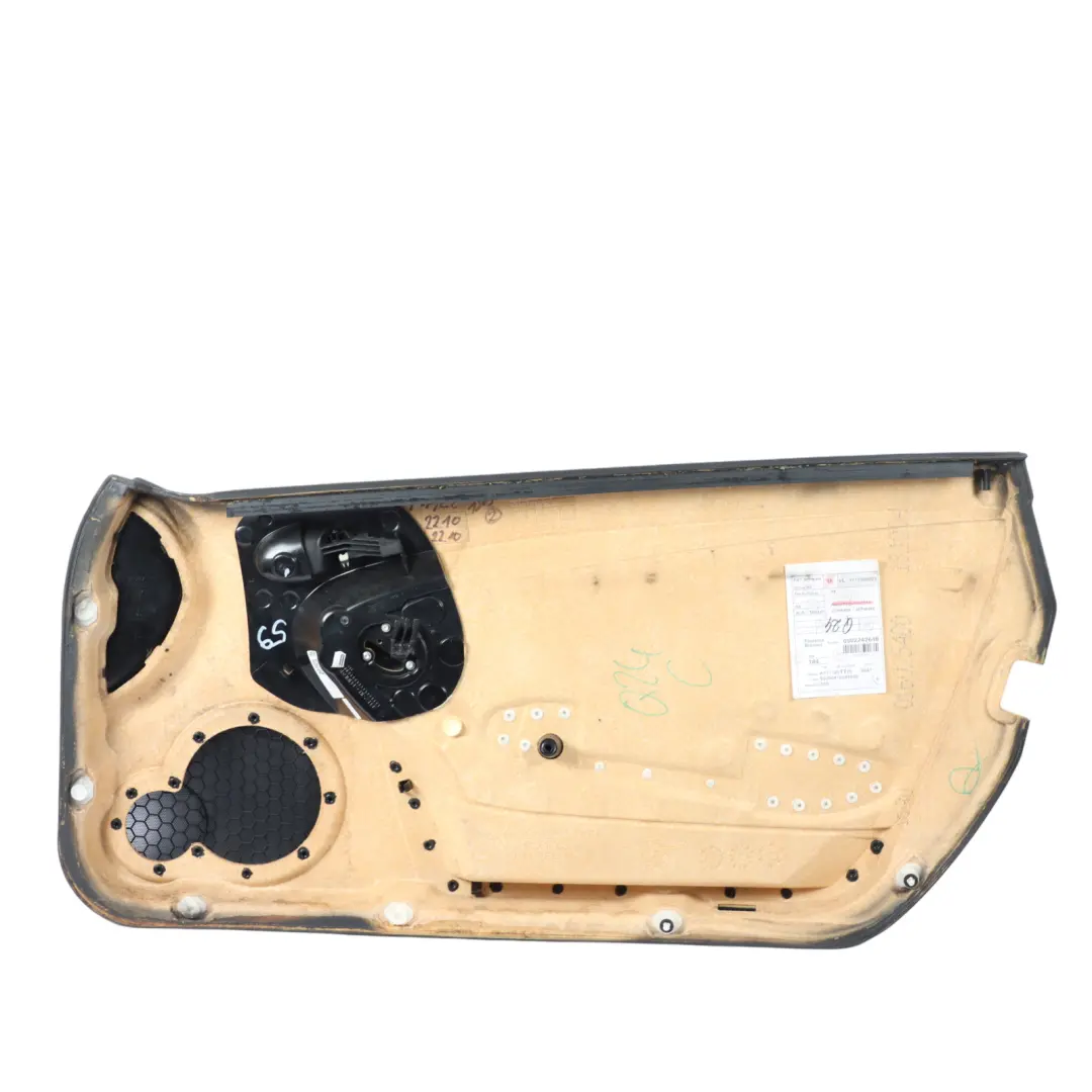 Door Card Convertible Front Left N/S Leather Black to Mercedes SLK R171 with Part number A1717201370 Mercedes SLK R171 Door Card Convertible Front Left N/S Leather Black - SKU A1717201370-2 - Part number A1717201370