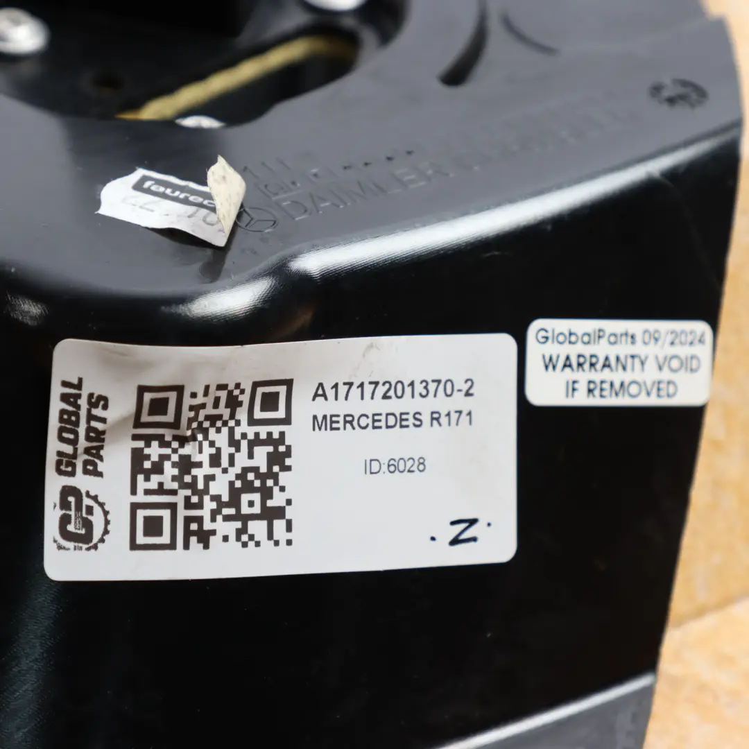 Mercedes SLK R171 Door Card Convertible Front Left N/S Leather Black - SKU A1717201370-2 - Part number A1717201370