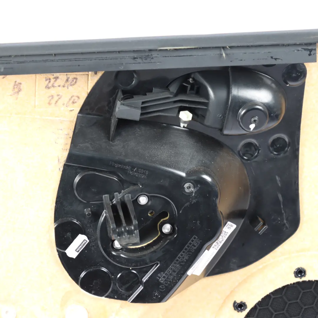 Door Card Convertible Front Right O/S Leather Black to Mercedes SLK R171 with Part number A1717201470 Mercedes SLK R171 Door Card Convertible Front Right O/S Leather Black - SKU A1717201470-1 - Part number A1717201470