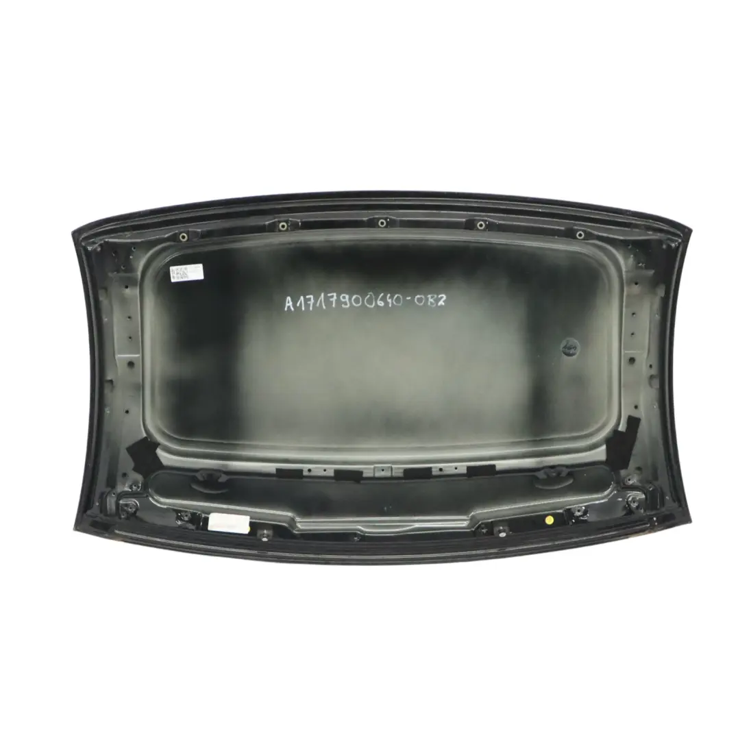 Copertura Anteriore Guscio Tetto Pieghevole Nero Ossidiana - 197 per Mercedes R171 con numero di parte A1717900640 Mercedes R171 Copertura Anteriore Guscio Tetto Pieghevole Nero Ossidiana - 197 - SKU A1717900640-OB2 - Numero di parte A1717900640