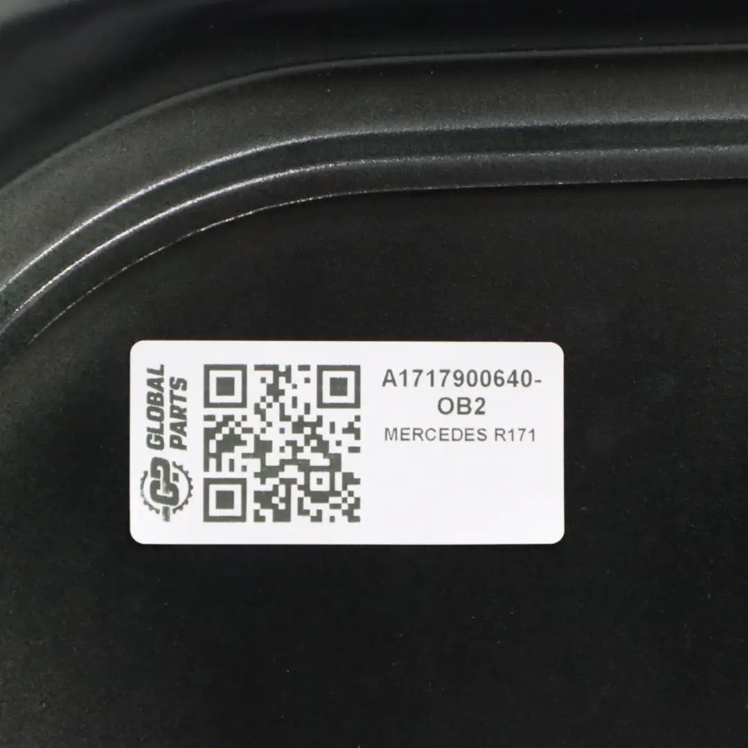 Mercedes R171 Copertura Anteriore Guscio Tetto Pieghevole Nero Ossidiana - 197 - SKU A1717900640-OB2 - Numero di parte A1717900640