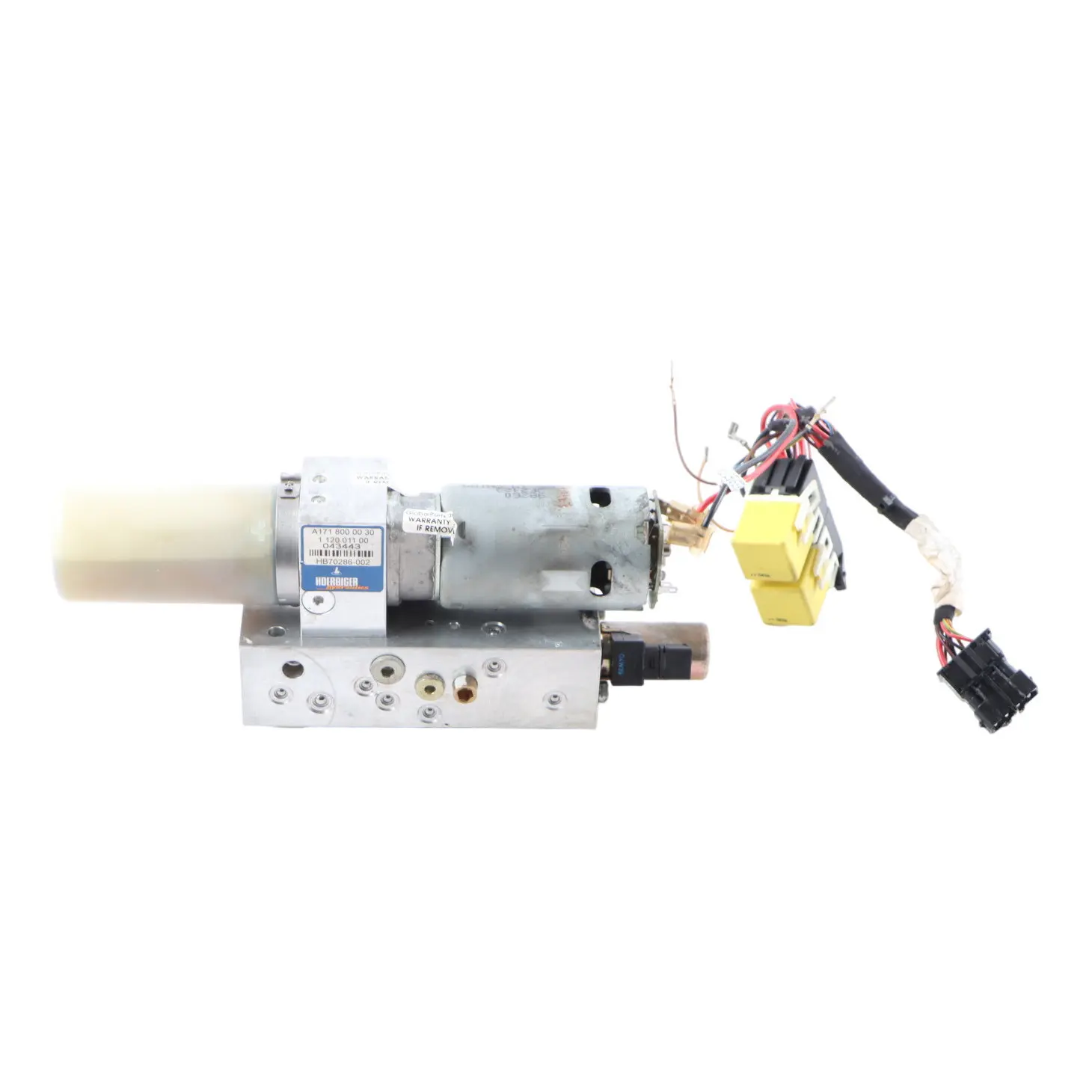 Mercedes SLK R171 Cabrio Hydraulikeinheit Dachmotor Pumpe oben A1718000030