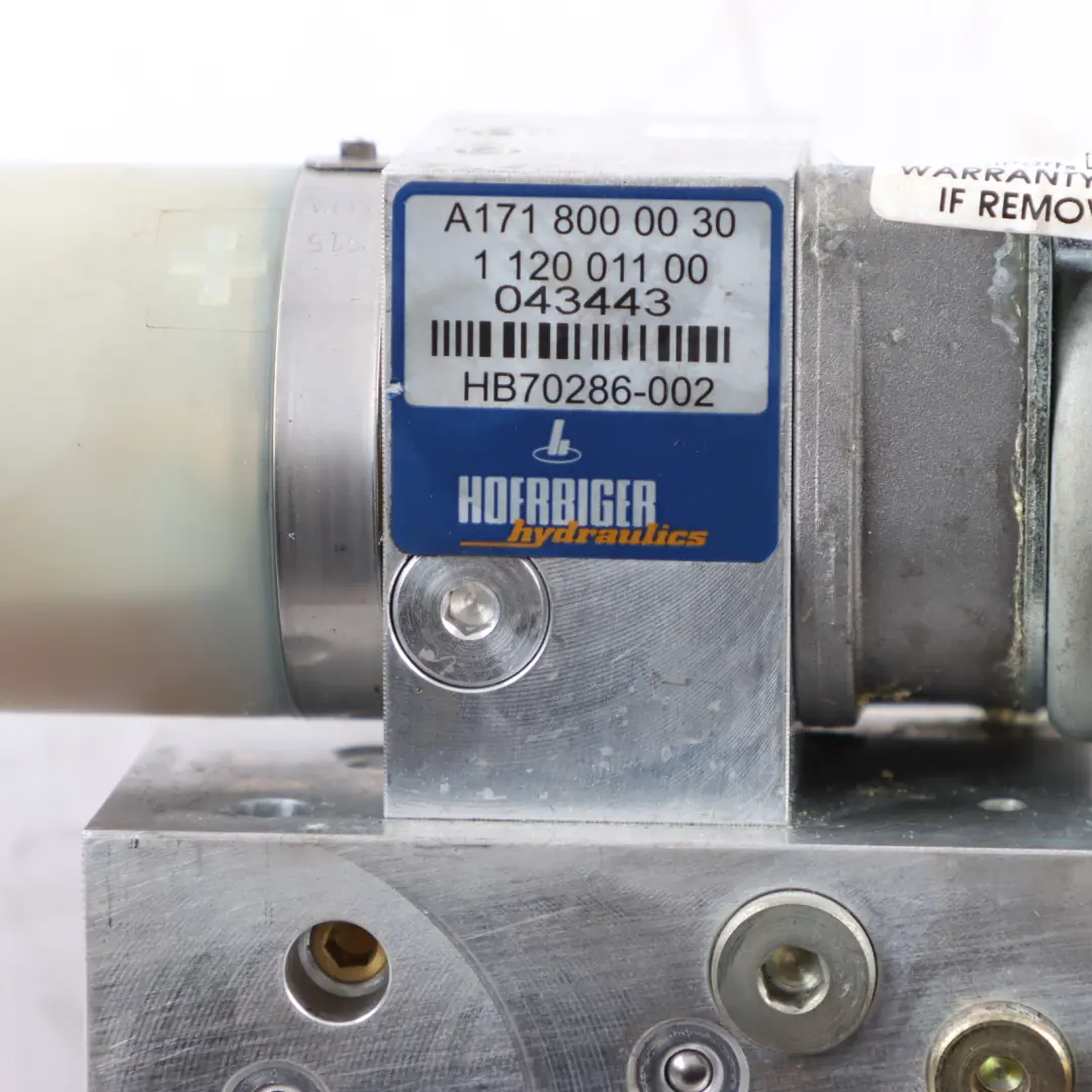 Mercedes SLK R171 Convertible Hydraulic Unit Roof Motor Pump Top A1718000030 - SKU A1718000148-1 - Part number A1718000148
