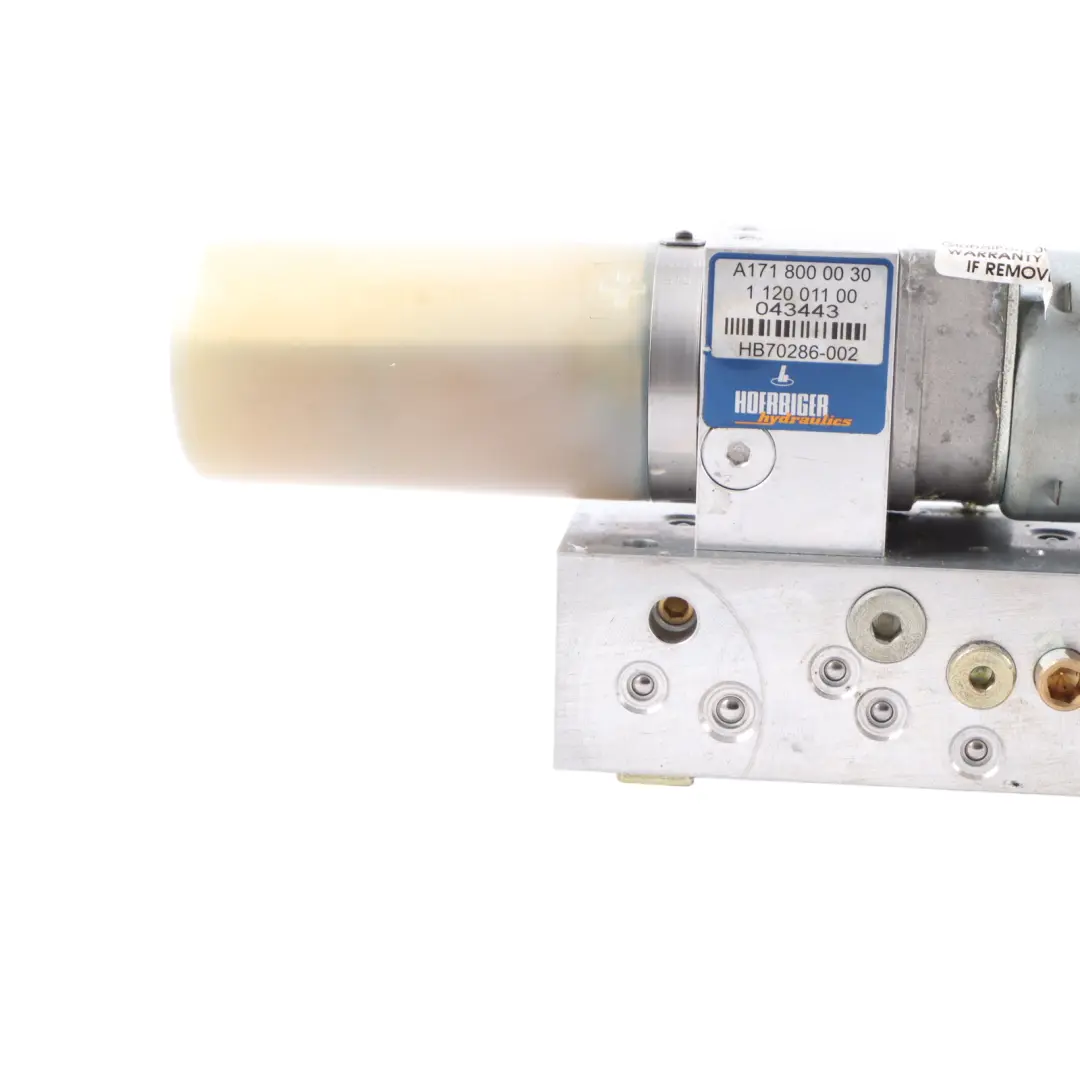 Hydraulic Unit Roof Motor Pump Top A1718000030 to Mercedes SLK R171 Convertible with Part number A1718000148 Mercedes SLK R171 Convertible Hydraulic Unit Roof Motor Pump Top A1718000030 - SKU A1718000148-1 - Part number A1718000148