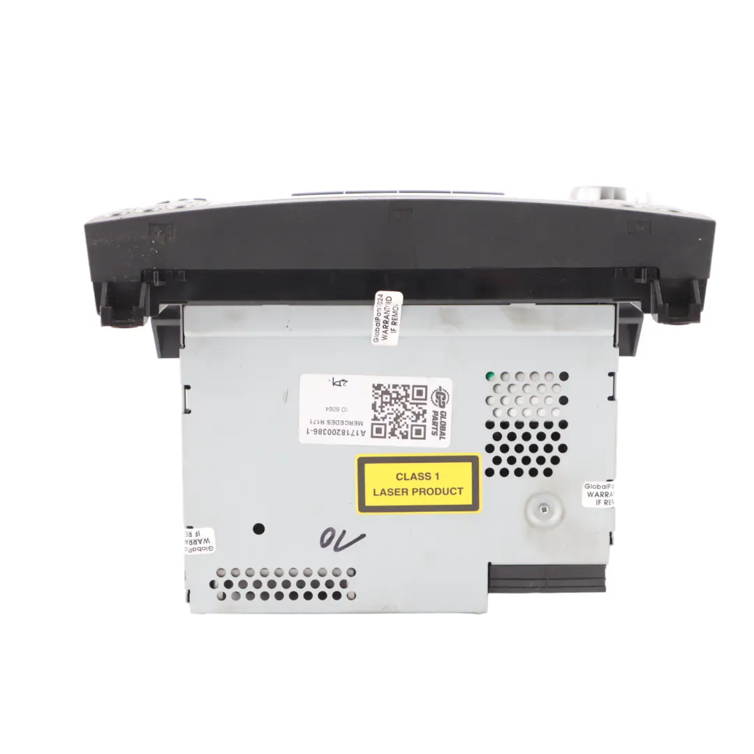 Stereo Radio Lettore CD Unità Principale per Mercedes SLK R171 con numero di parte A1718200386 Mercedes SLK R171 Stereo Radio Lettore CD Unità Principale - SKU A1718200386-1 - Numero di parte A1718200386