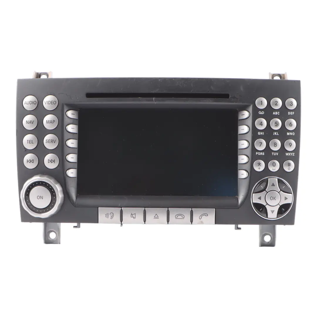 Radio CD Player Stereo Navi Media Head Unit to Mercedes R171 with Part number A1718202989 Mercedes R171 Radio CD Player Stereo Navi Media Head Unit - SKU A1718202989 - Part number A1718202989