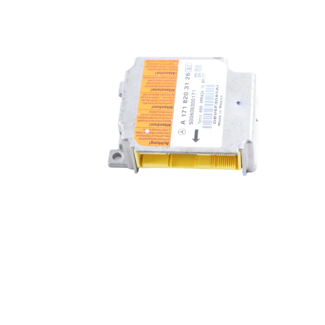 Mercedes SLK R171 Module De Commande SRS Climatisation Avant ECU A1718204126 - SKU A1718203126 - Numéro de pièce A1718203126