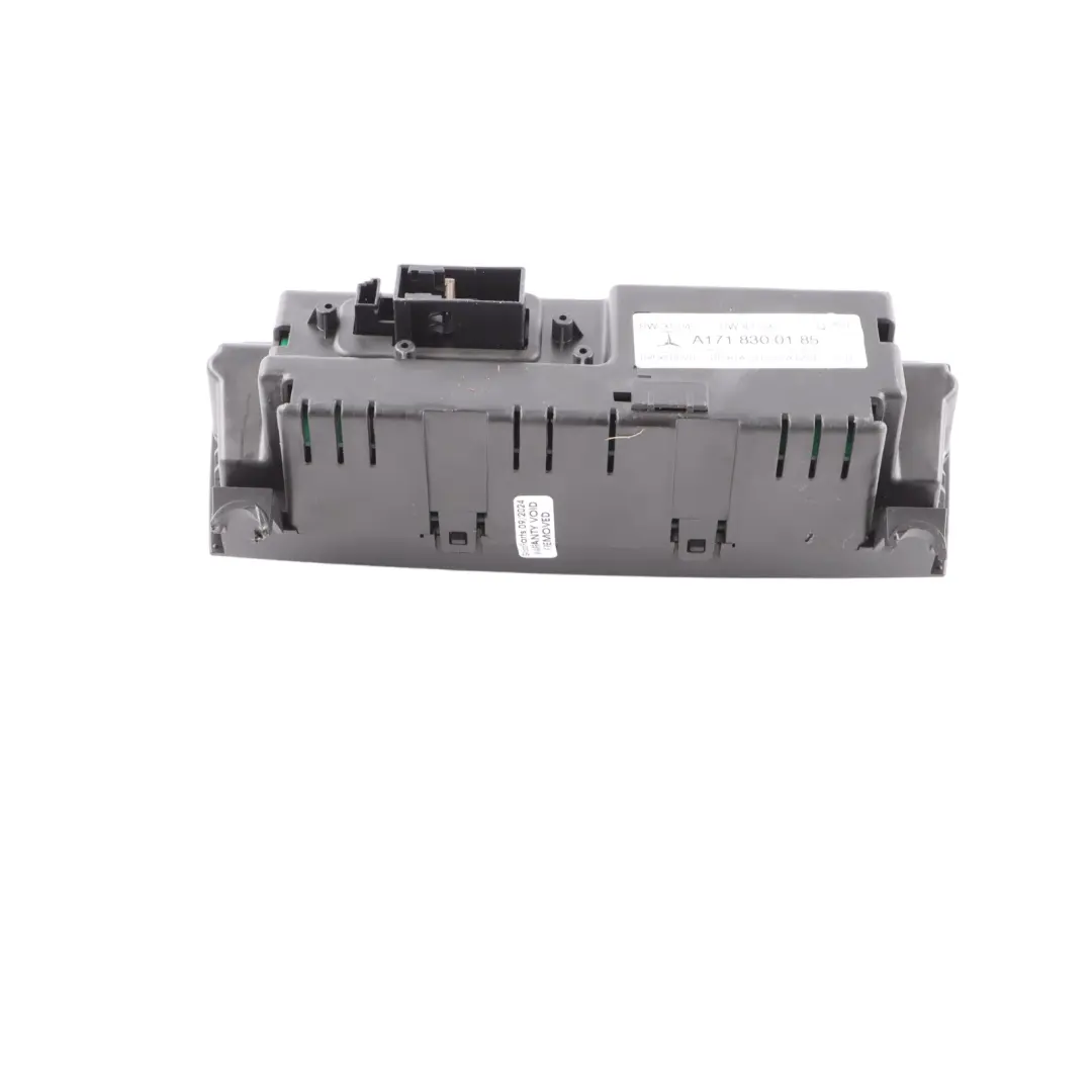 Conditioning Climate Control A/C Switch Panel to Mercedes SLK R171 Air with Part number A1718300185 Mercedes SLK R171 Air Conditioning Climate Control A/C Switch Panel - SKU A1718300185-2 - Part number A1718300185