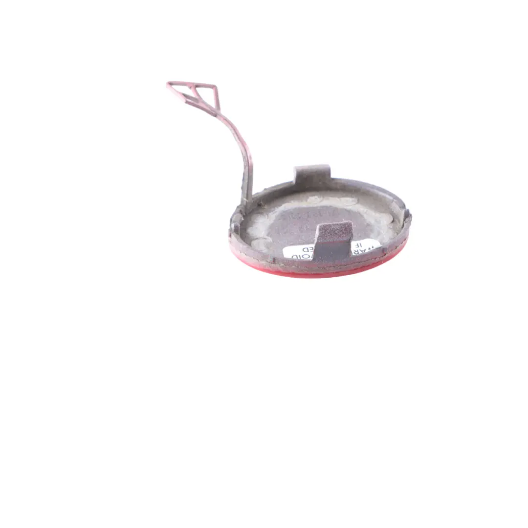 Bumper Towing Eye Cover Feueropal Fire Opal Red - 590 to Mercedes SLK R171 Rear with Part number A1718850023 Mercedes SLK R171 Rear Bumper Towing Eye Cover Feueropal Fire Opal Red - 590 - SKU A1718850023-FUP - Part number A1718850023