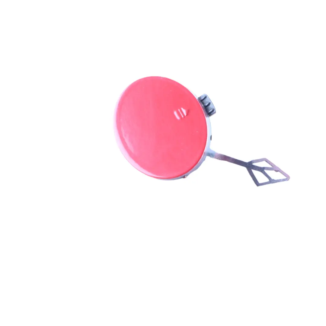 Bumper Towing Eye Cover Feueropal Fire Opal Red - 590 to Mercedes SLK R171 Rear with Part number A1718850023 Mercedes SLK R171 Rear Bumper Towing Eye Cover Feueropal Fire Opal Red - 590 - SKU A1718850023-FUP - Part number A1718850023