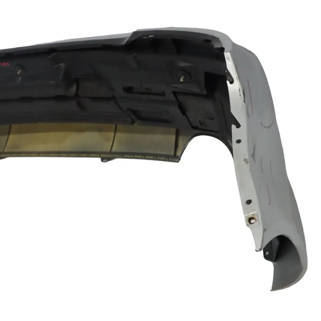 Bumper Trim Panel Covering Iridium Silver Metallic - 775 to Mercedes SLK R171 Rear with Part number A1718850125 Mercedes SLK R171 Rear Bumper Trim Panel Covering Iridium Silver Metallic - 775 - SKU A1718850125-IRS - Part number A1718850125