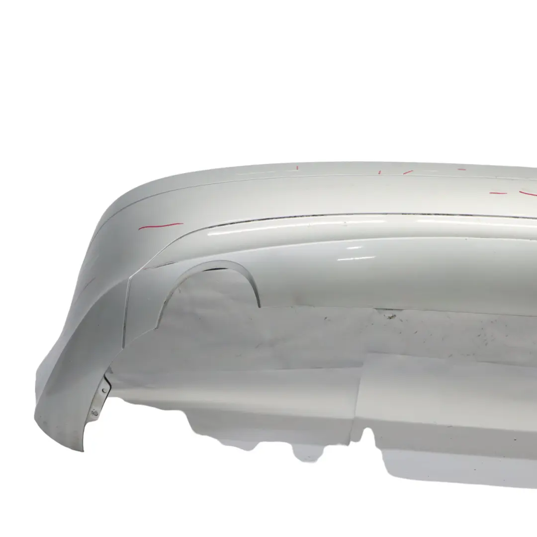 Bumper Trim Panel Covering Iridium Silver Metallic - 775 to Mercedes SLK R171 Rear with Part number A1718850125 Mercedes SLK R171 Rear Bumper Trim Panel Covering Iridium Silver Metallic - 775 - SKU A1718850125-IRS - Part number A1718850125