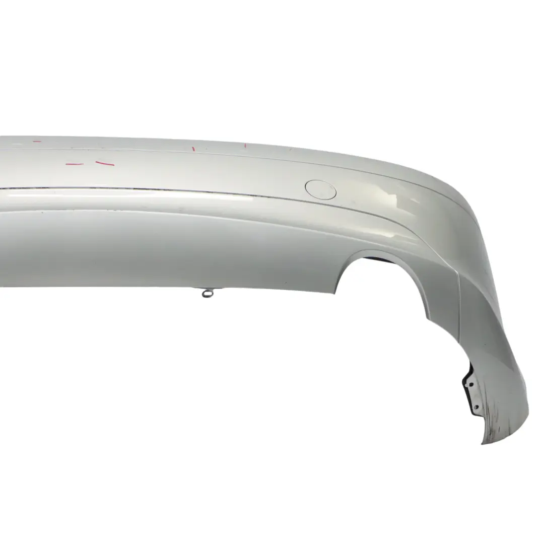 Bumper Trim Panel Covering Iridium Silver Metallic - 775 to Mercedes SLK R171 Rear with Part number A1718850125 Mercedes SLK R171 Rear Bumper Trim Panel Covering Iridium Silver Metallic - 775 - SKU A1718850125-IRS - Part number A1718850125