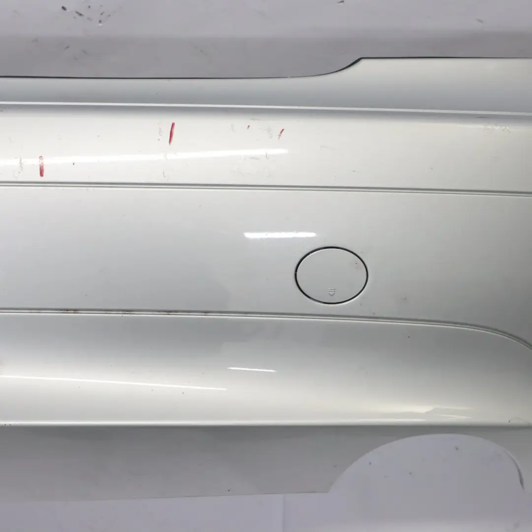 Mercedes SLK R171 Rear Bumper Trim Panel Covering Iridium Silver Metallic - 775 - SKU A1718850125-IRS - Part number A1718850125