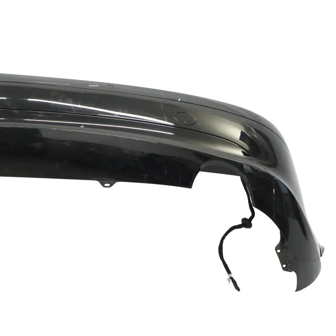Mercedes SLK R171 Rear Bumper Trim Panel Covering Obsidian Black - 197 - SKU A1718853125-OB1 - Part number A1718853125