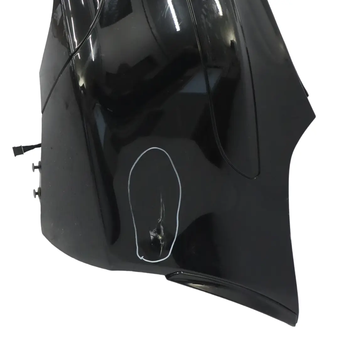 Bumper Trim Panel Covering Obsidian Black - 197 to Mercedes SLK R171 Rear with Part number A1718853125 Mercedes SLK R171 Rear Bumper Trim Panel Covering Obsidian Black - 197 - SKU A1718853125-OB1 - Part number A1718853125