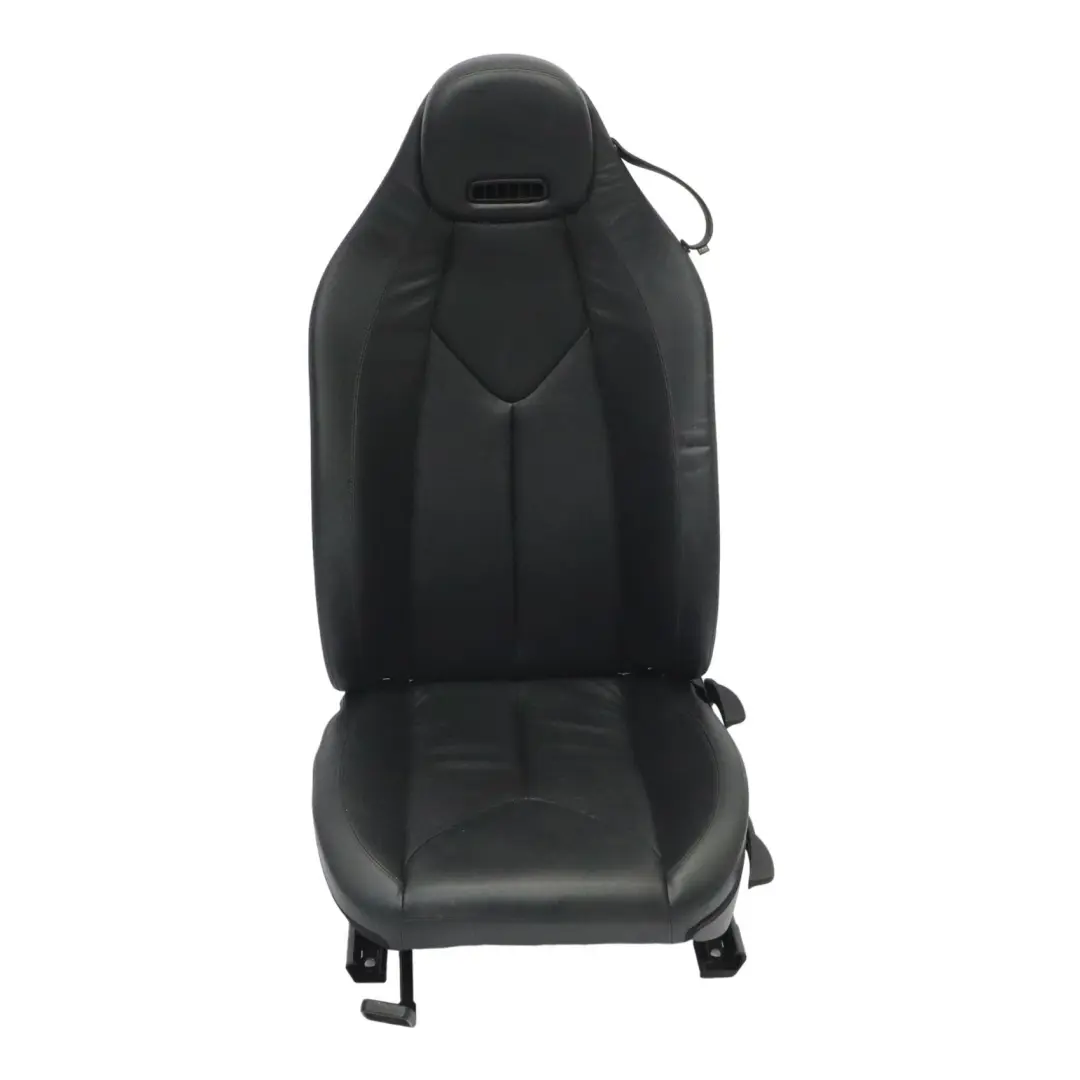  Asiento Delantero Mercedes R171 Izquierdo Calefactable Cuero Semi-Anilina Negro - SKU A1719103347-7 - Número de pieza A1719103347