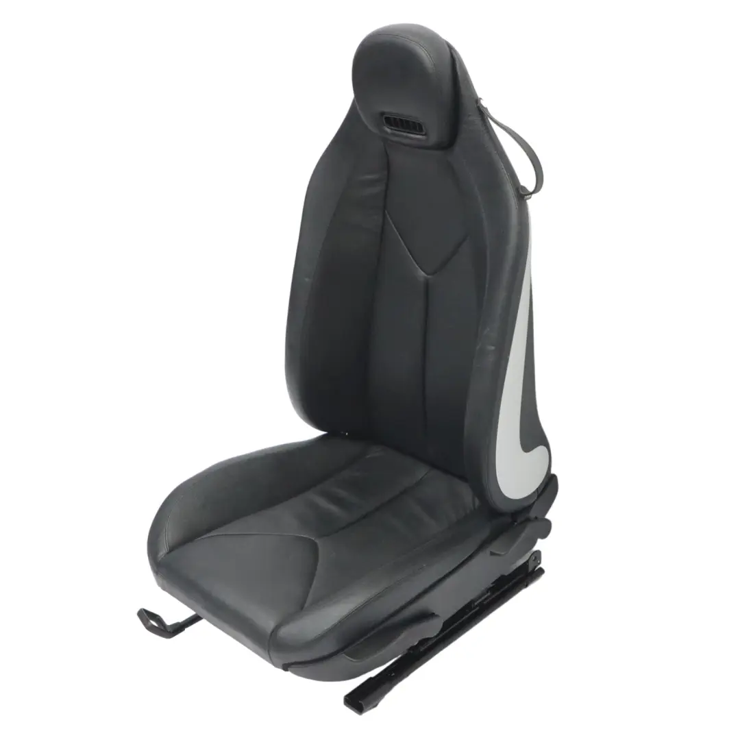  Asiento Delantero Mercedes R171 Izquierdo Calefactable Cuero Semi-Anilina Negro - SKU A1719103347-7 - Número de pieza A1719103347