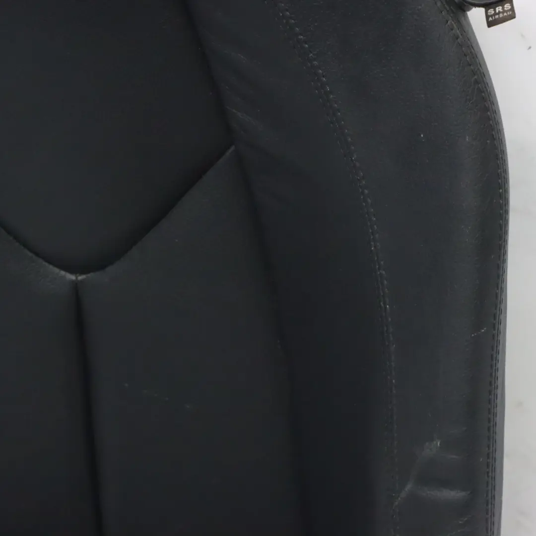  Asiento Delantero Mercedes R171 Izquierdo Calefactable Cuero Semi-Anilina Negro - SKU A1719103347-7 - Número de pieza A1719103347