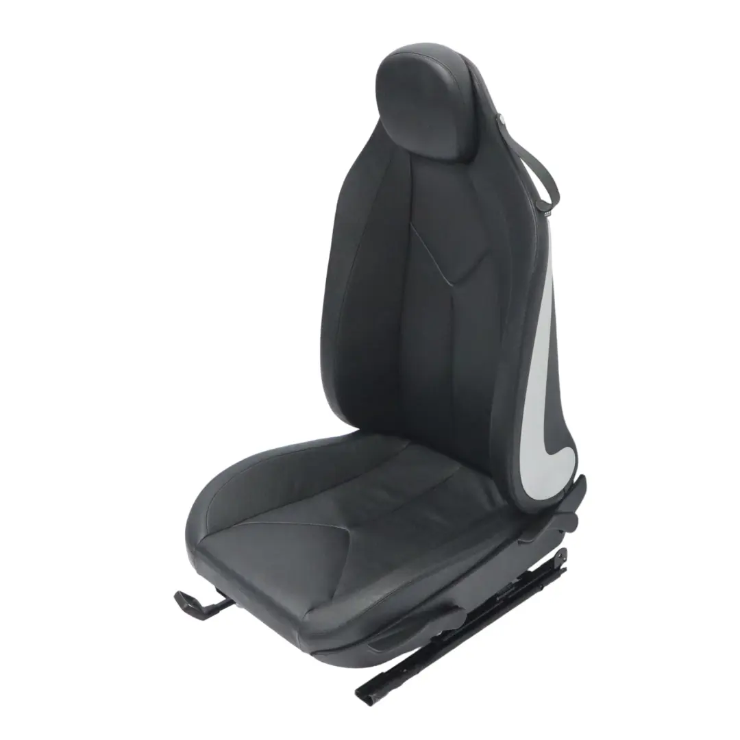  Asiento Delantero Mercedes R171 Izquierdo Interior Cuero Semi-Anilina Negro - SKU A1719103347-8 - Número de pieza A1719103347