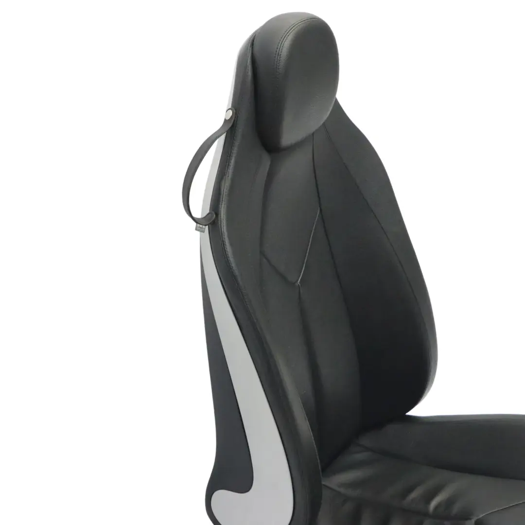  Asiento Delantero Mercedes R171 Derecho Interior Cuero Semi Anilina Negro - SKU A1719103447-6 - Número de pieza A1719103447