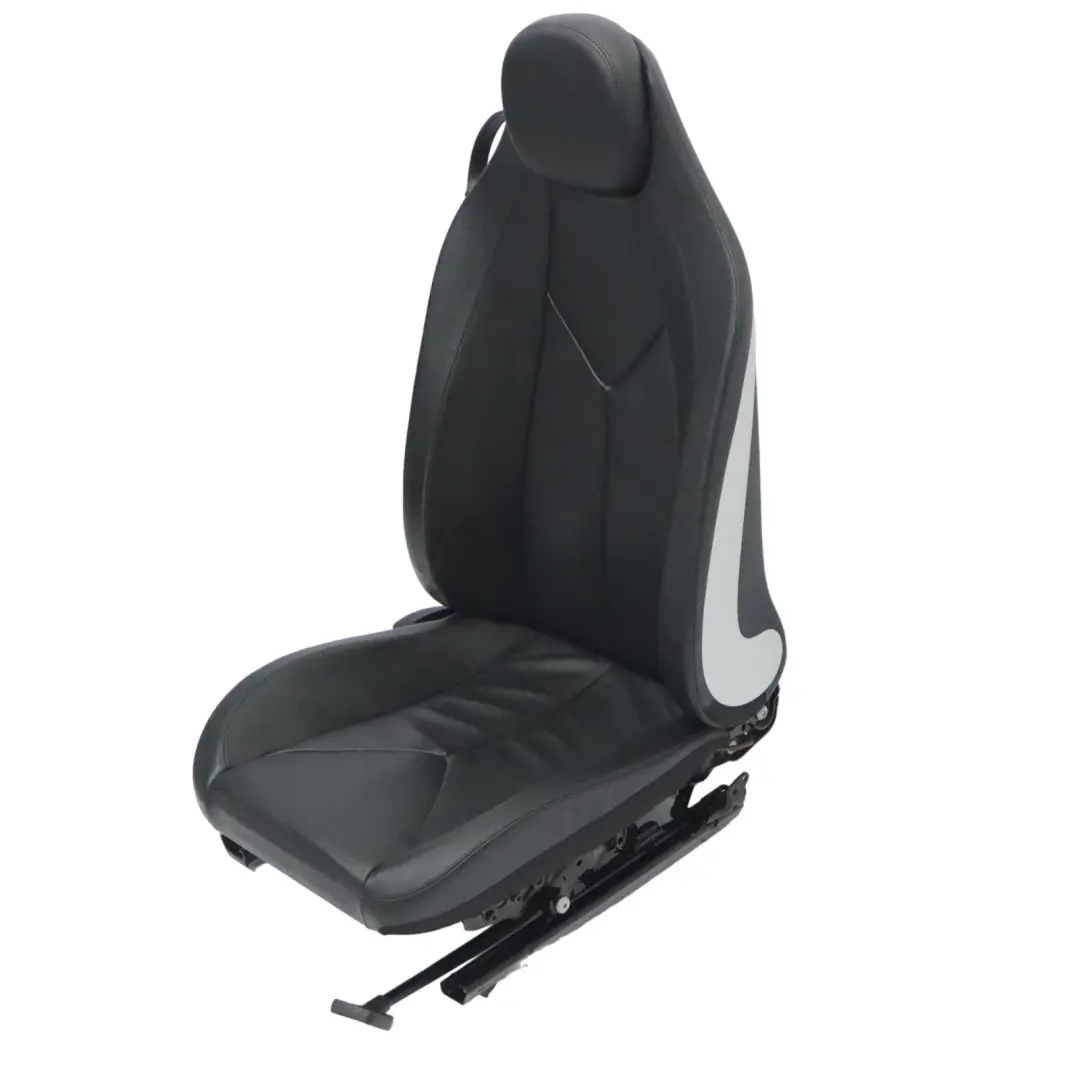  Asiento Delantero Mercedes R171 Derecho Interior Cuero Semi Anilina Negro - SKU A1719103447-6 - Número de pieza A1719103447