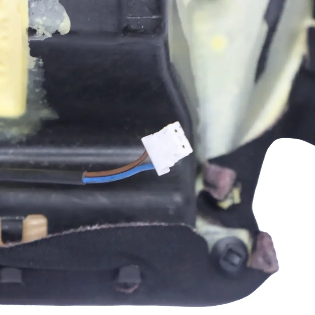 Front Seat Backrest Left N/S Heated Leather Nappa Black Memory to Mercedes R171 with Part number A1719107301 Mercedes R171 Front Seat Backrest Left N/S Heated Leather Nappa Black Memory - SKU A1719107301-5 - Part number A1719107301