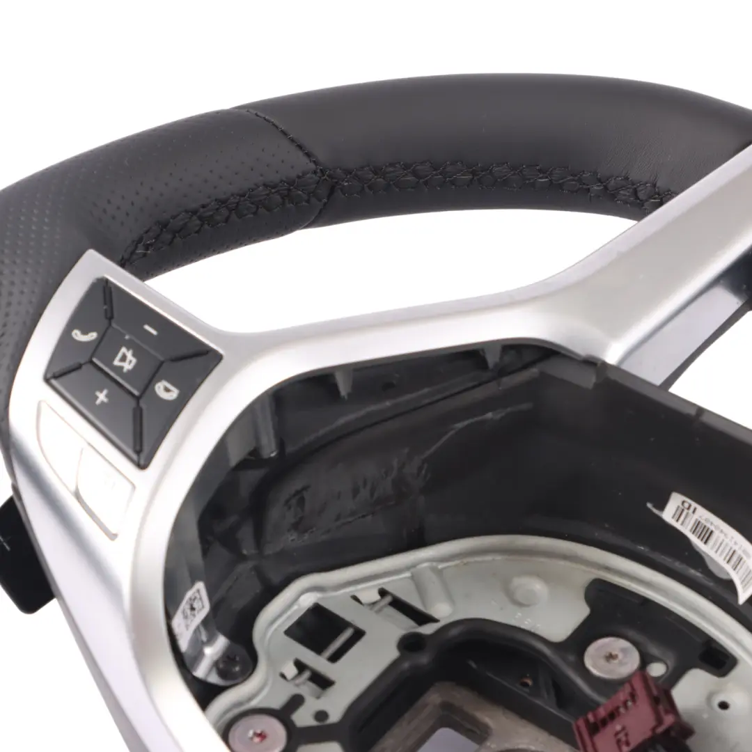  Steering Wheel Mercedes W204 W207 W212 W218 NEW Black Leather Sport Paddle Shift - SKU A1724602703-2 - Part number A1724602703