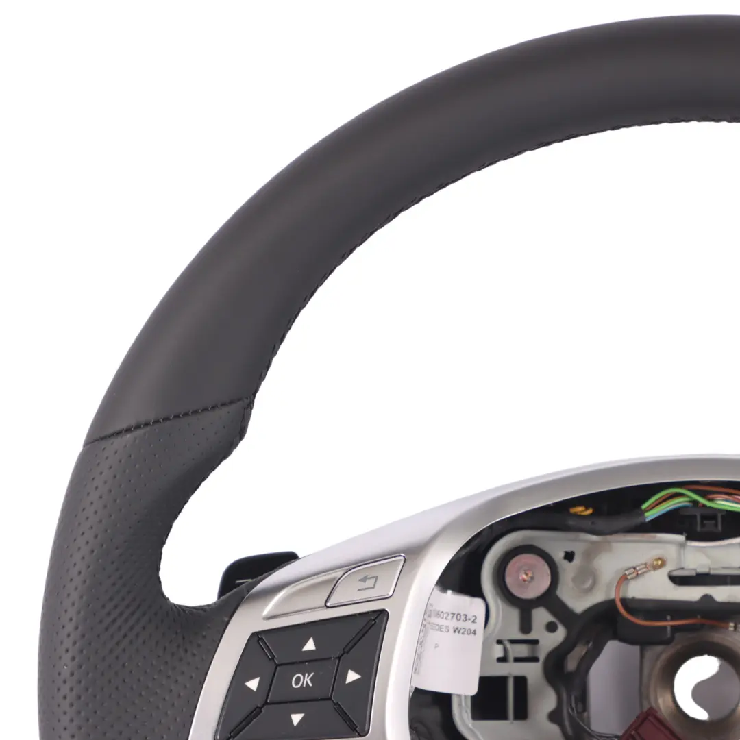  Volant Mercedes W204 W207 W212 W218 NEUF Cuir Noir Sport Paddle Shift - SKU A1724602703-2 - Numéro de pièce A1724602703