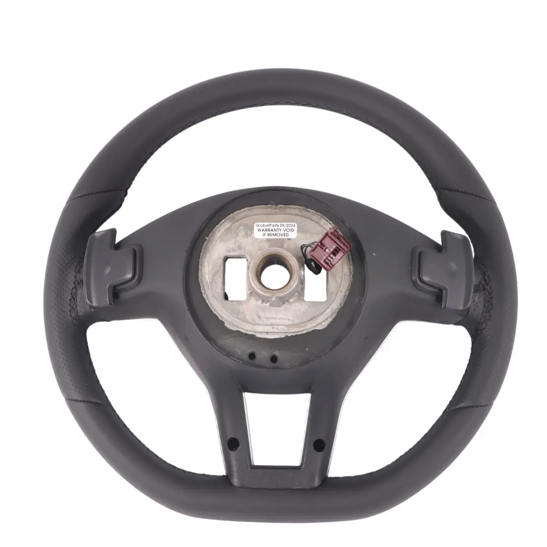 Mercedes C117 W176 Kierownica NOWA Czarna Skóra Łopatki - SKU A1724608303-2 - Numer Części A1724608303