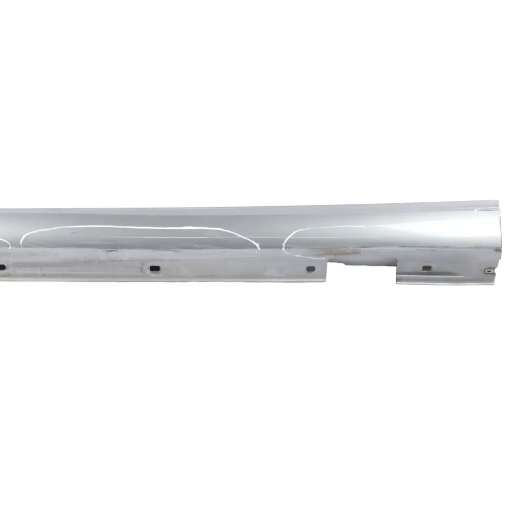 Side Skirt AMG Left N/S Door Sill Cover W246 Mountain Grey - 787 to Mercedes W176 with Part number A1766980054 Mercedes W176 Side Skirt AMG Left N/S Door Sill Cover W246 Mountain Grey - 787 - SKU A1766980054-MG - Part number A1766980054