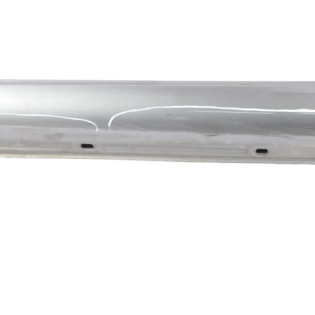 Side Skirt AMG Left N/S Door Sill Cover W246 Mountain Grey - 787 to Mercedes W176 with Part number A1766980054 Mercedes W176 Side Skirt AMG Left N/S Door Sill Cover W246 Mountain Grey - 787 - SKU A1766980054-MG - Part number A1766980054