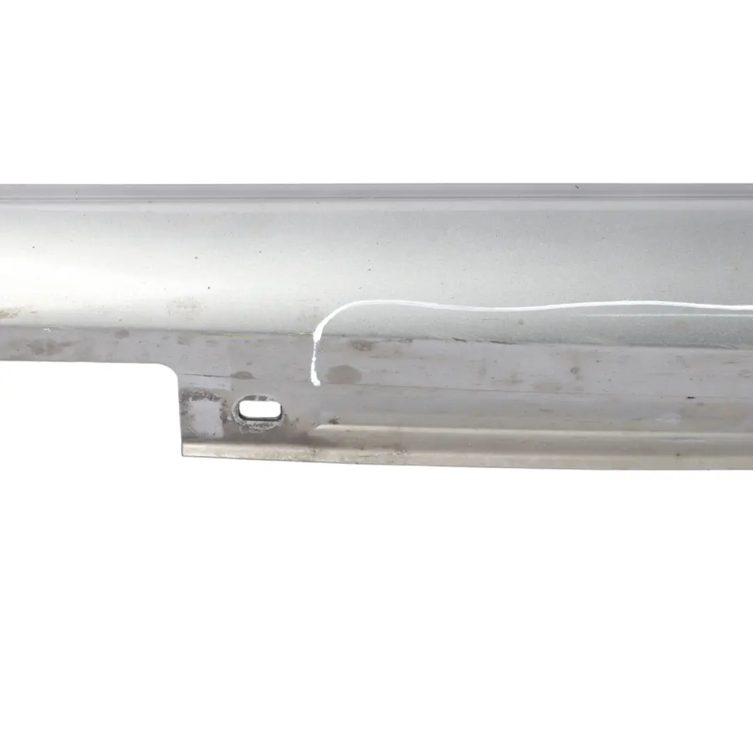 Mercedes W176 Side Skirt AMG Left N/S Door Sill Cover W246 Mountain Grey - 787 - SKU A1766980054-MG - Part number A1766980054