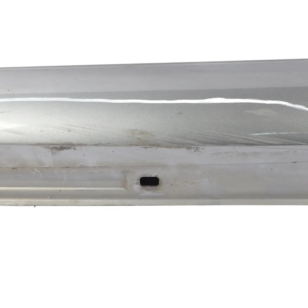 Side Skirt AMG Left N/S Door Sill Cover W246 Mountain Grey - 787 to Mercedes W176 with Part number A1766980054 Mercedes W176 Side Skirt AMG Left N/S Door Sill Cover W246 Mountain Grey - 787 - SKU A1766980054-MG - Part number A1766980054