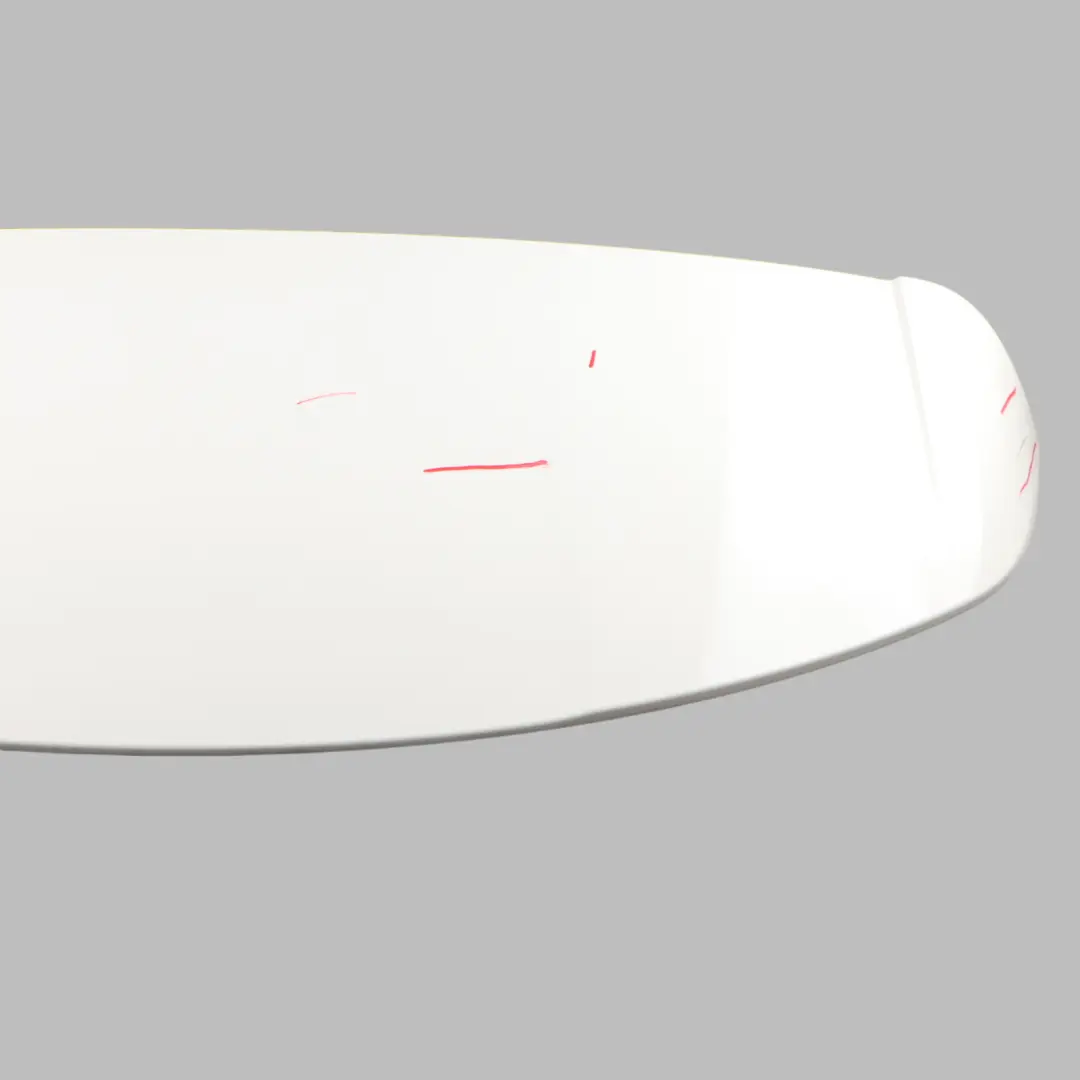 Mercedes W176 Boot Tailgate Spoiler Trunk Lid Panel Calcite White - 650 - SKU A1767900100-CW1 - Part number A1767900100