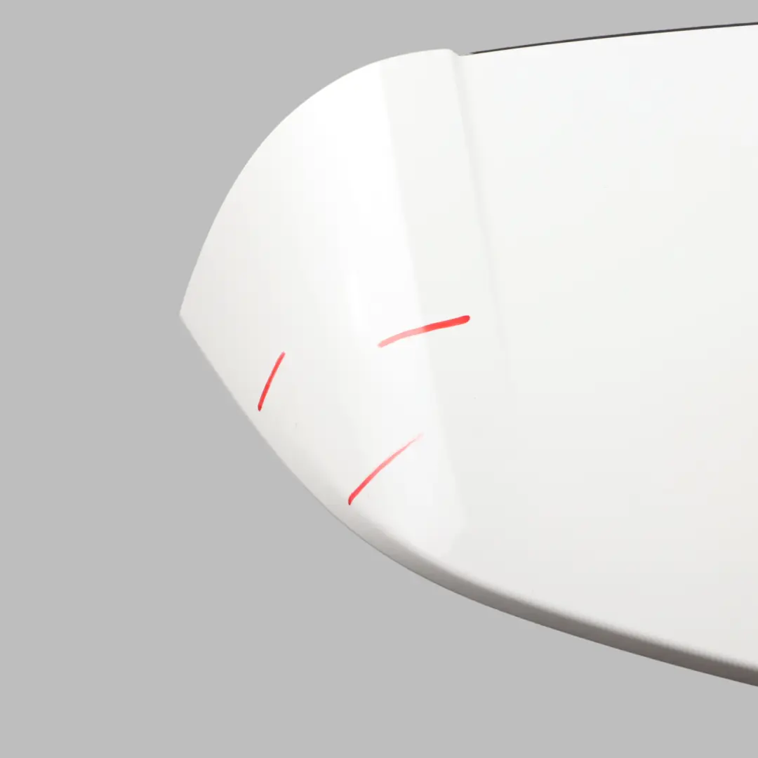 Mercedes W176 Boot Tailgate Spoiler Trunk Lid Panel Calcite White - 650 - SKU A1767900100-CW1 - Part number A1767900100