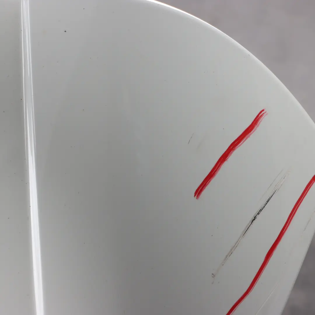 Mercedes W176 Boot Tailgate Spoiler Trunk Lid Panel Calcite White - 650 - SKU A1767900100-CW1 - Part number A1767900100