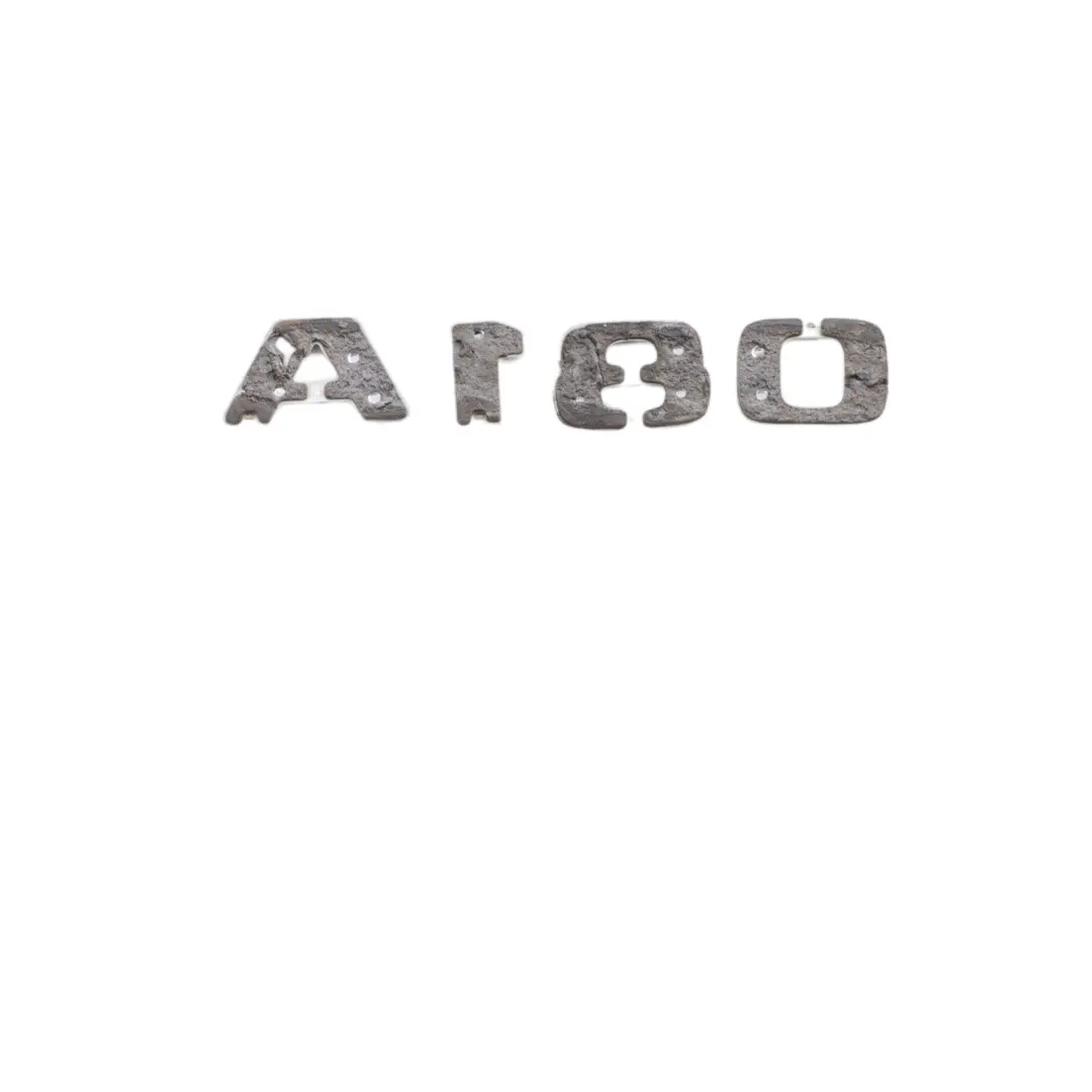 Mercedes W176 Rear Trunk Tailgate Adhered Emblem Lettering A180 - SKU A1768171400 - Part number A1768171400