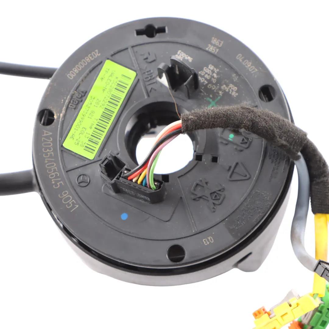 Mercedes C209 Cruise Control Wiper Stalk Squib Ring Angle Sensor - SKU A2035405645 - Part number A2035405645