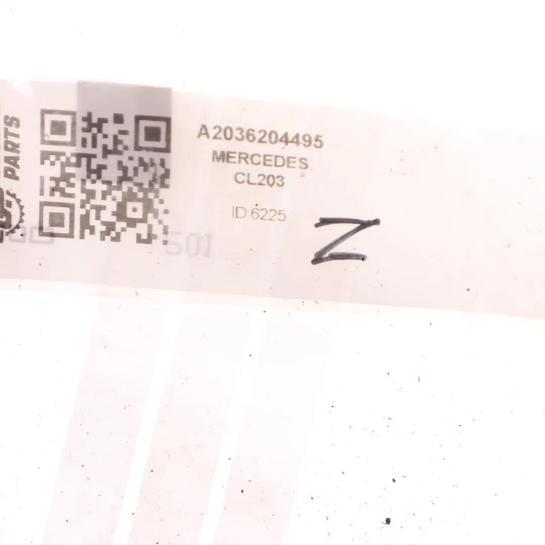 Mercedes CL203 Adapter Plate Body Reinforcement Right O/S Front - SKU A2036204495 - Part number A2036204495