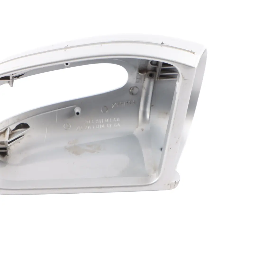 Cap Wing Mirror Brilliant Silver Left N/S to Mercedes W203 Cover with Part number A2038100164 Mercedes W203 Cover Cap Wing Mirror Brilliant Silver Left N/S - SKU A2038100164-BS1 - Part number A2038100164