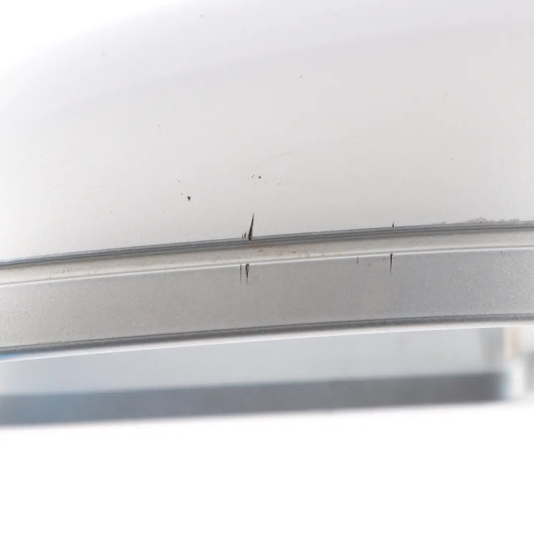 Mercedes W203 Cover Cap Wing Mirror Brilliant Silver Left N/S - SKU A2038100164-BS1 - Part number A2038100164