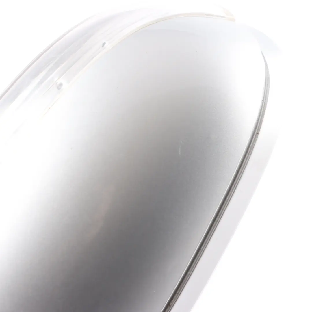Right O/S Cover Cap Wing Mirror Brilliant Silver 744 to Mercedes W203 with Part number A2038100264 Mercedes W203 Right O/S Cover Cap Wing Mirror Brilliant Silver 744 - SKU A2038100264-BS - Part number A2038100264