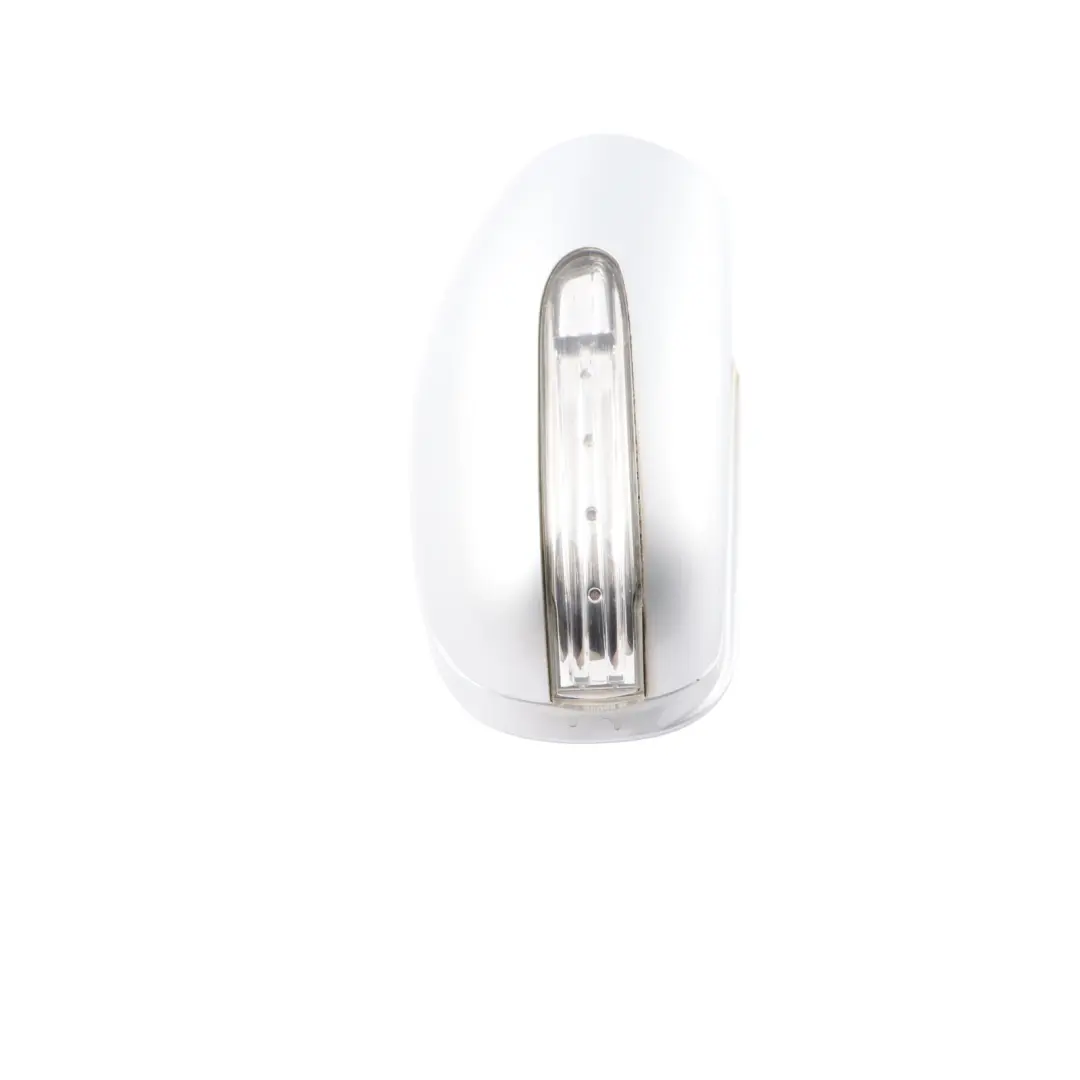 Mercedes W203 Derecha Tapa Espejo Wing Plata Brillante 744 - SKU A2038100264-BS - Número de pieza A2038100264