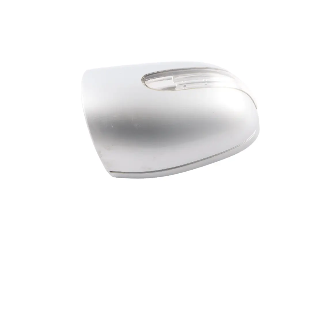 Mercedes W203 Right O/S Cover Cap Wing Mirror Brilliant Silver 744 - SKU A2038100264-BS - Part number A2038100264