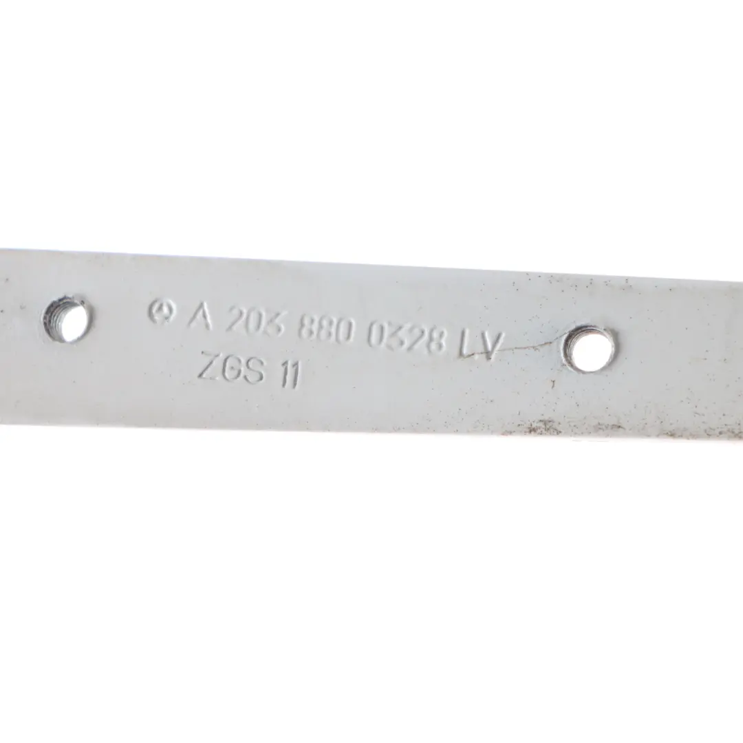 Hood Bonnet Hinge Front Left N/S Calcite White - 650 to Mercedes W203 with Part number A2038800328 Mercedes W203 Hood Bonnet Hinge Front Left N/S Calcite White - 650 - SKU A2038800328-CW - Part number A2038800328